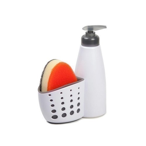 DISPENSADOR JABON AR KITCHEN C/PORTAESTROPAJO